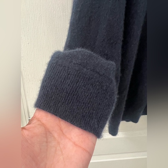 Theory Crewneck Navy Blue Sweater  (Size S) - Picture 6 of 8